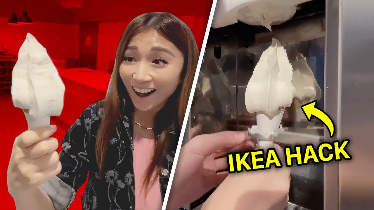 Influencer Steals Ice Cream With Ikea Hack Healthsmoothie